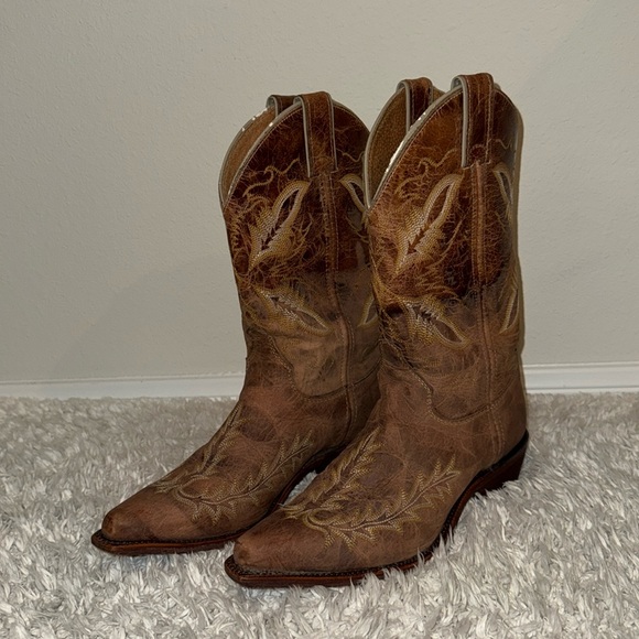 Justin Boots Shoes - Justin Ladies Classic Western Boots // Size 8